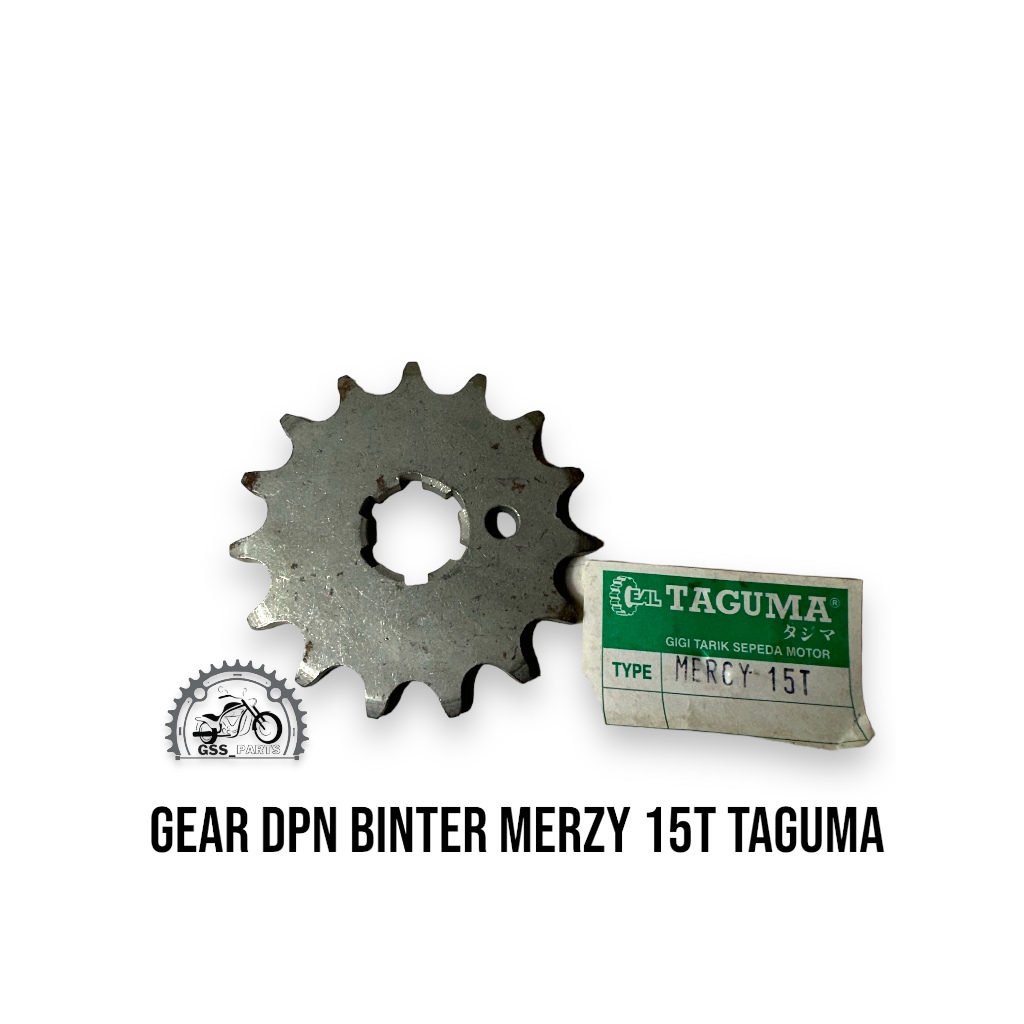 GEAR DEPAN BINTER MERZY / KZ200 15T TAGUMA