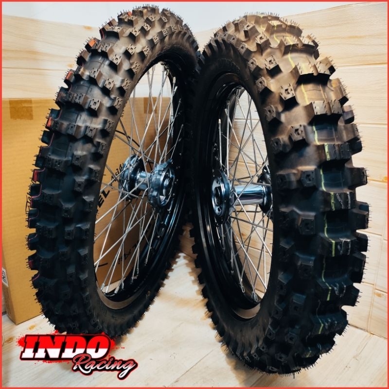 Paket Velg Plus Ban Ring 18 21 CRF 150l WR155 KLX Dtracker 150 Takasago Excel Asia Tromol CNC Scarle