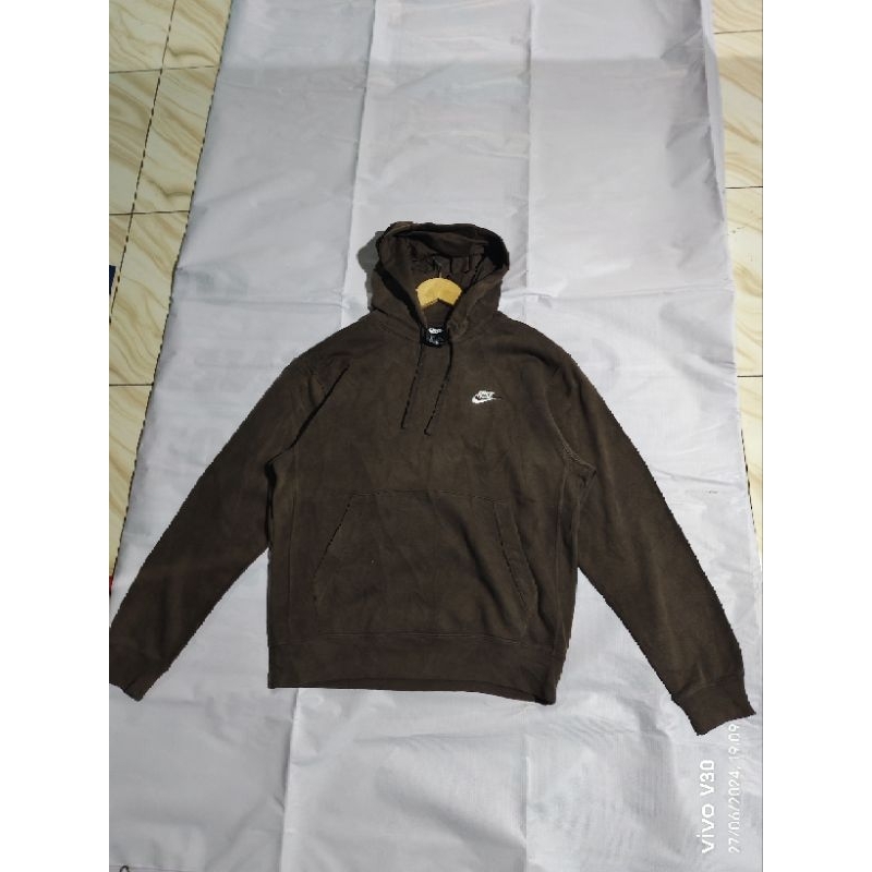 hoodie nike coklat brown