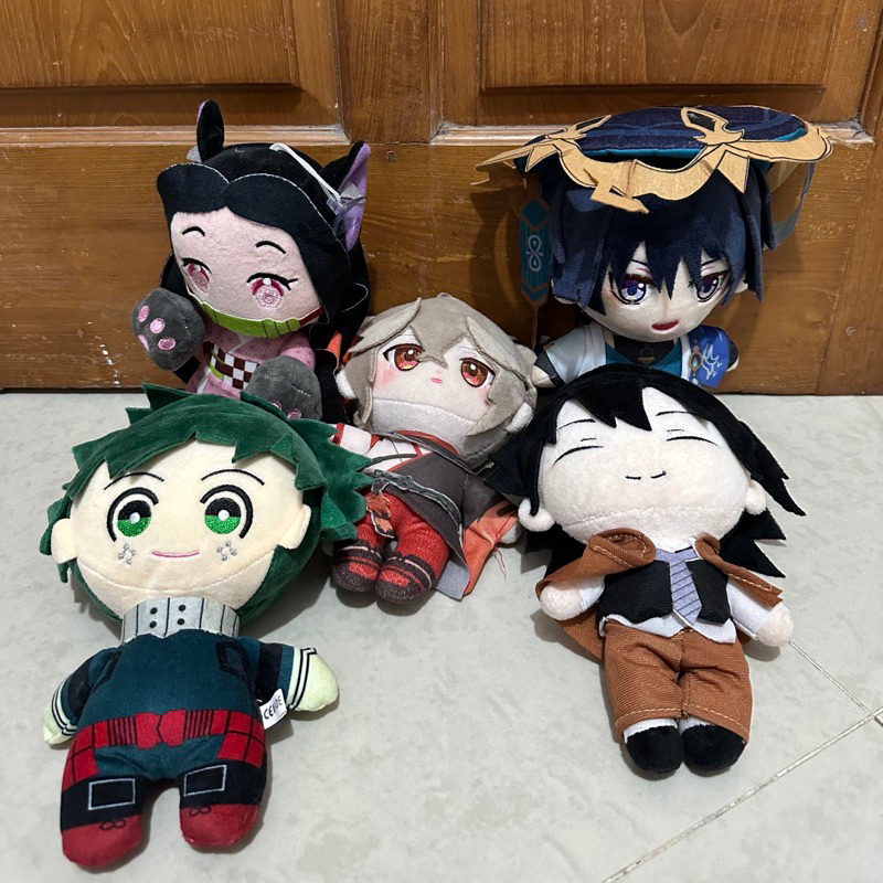 Boneka plushie genshin impact preloved