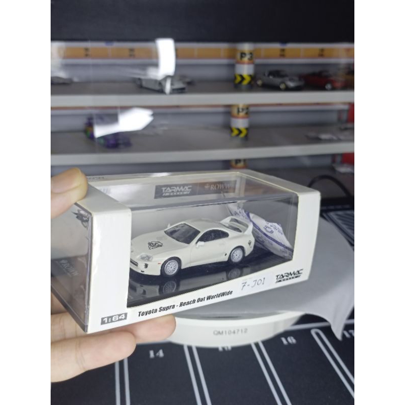 TARMAC ROWW TOYOTA SUPRA WHITE FAST AND FURIOUS BRIAN