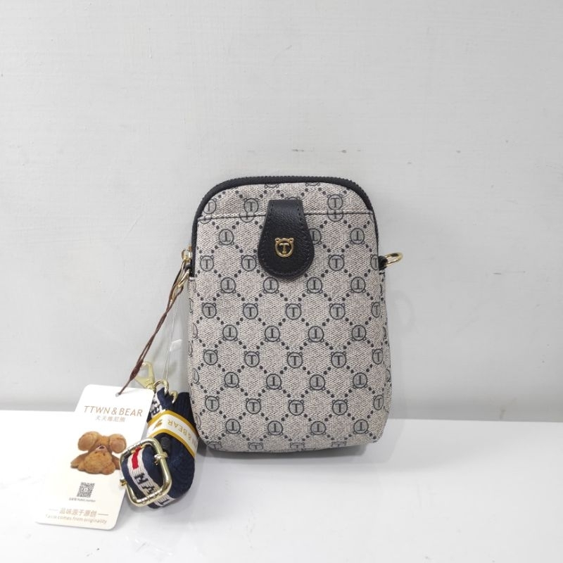 TTWN BEAR ORIGINAL TT2358 PHONE BAG - TAS SLEMPANG - TTWN BEAR TERBARU