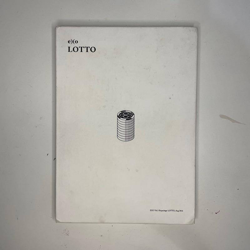 Album Only EXO Lotto | Preloved Unsealed