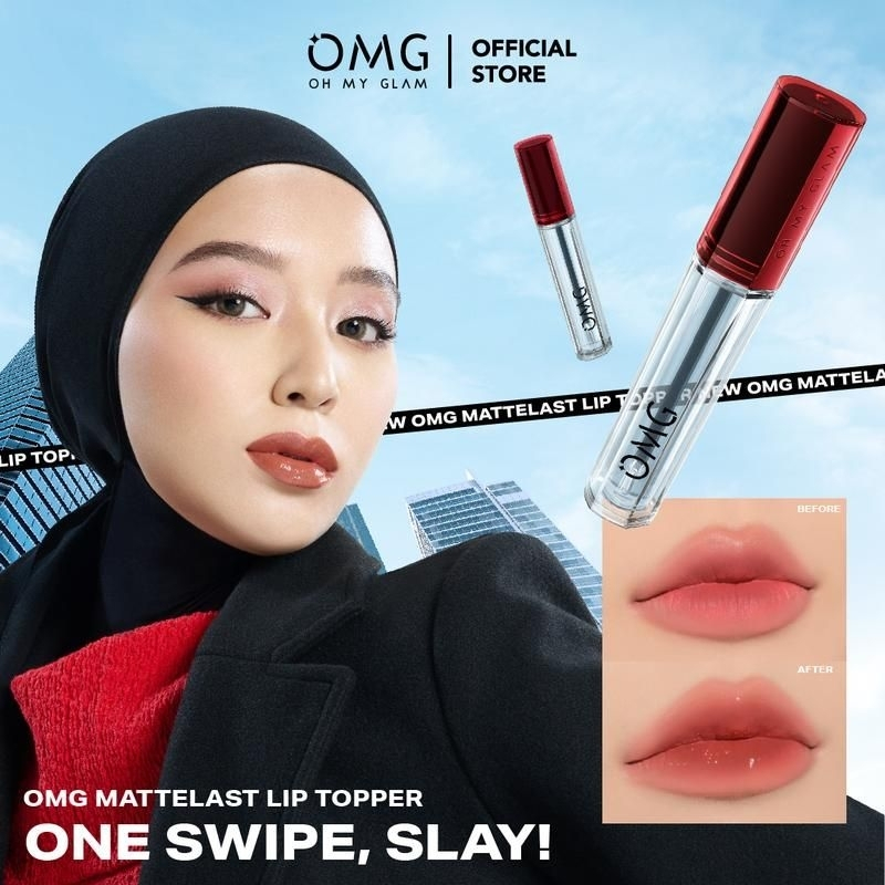 OMG Gloss Lip Finish | Lip Gloss OMG Oh My Glam | Lip Gloss OMG BPOM