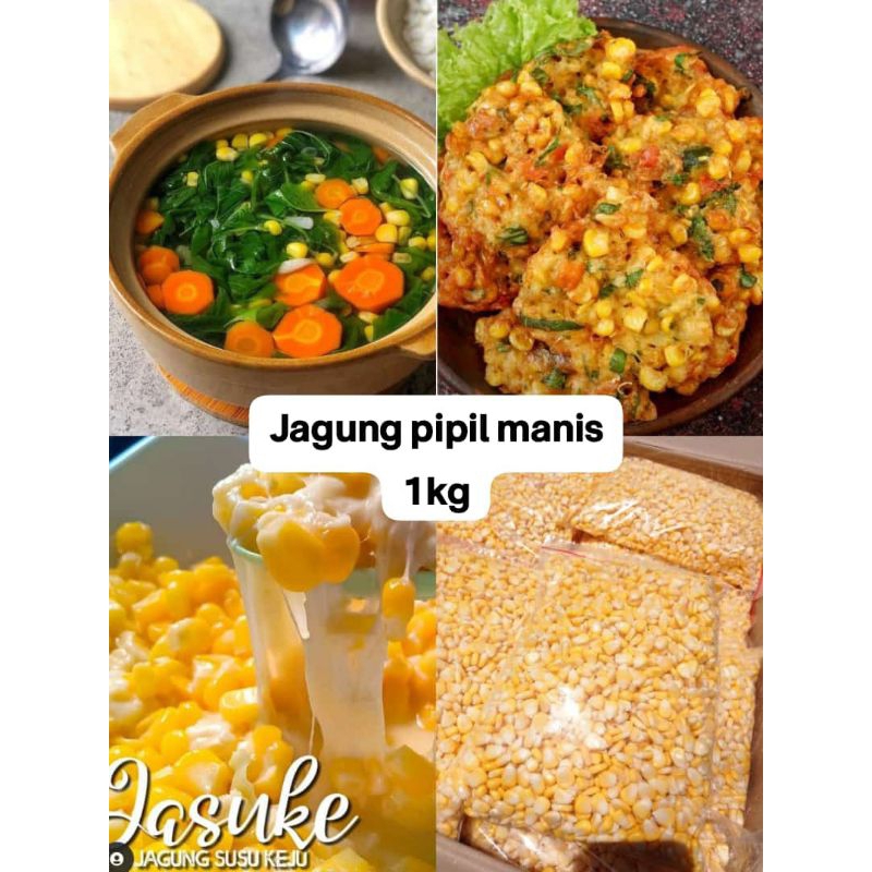 

Jagung pipil manis asli paragon 1 kg /bakwan jagung/jasuke