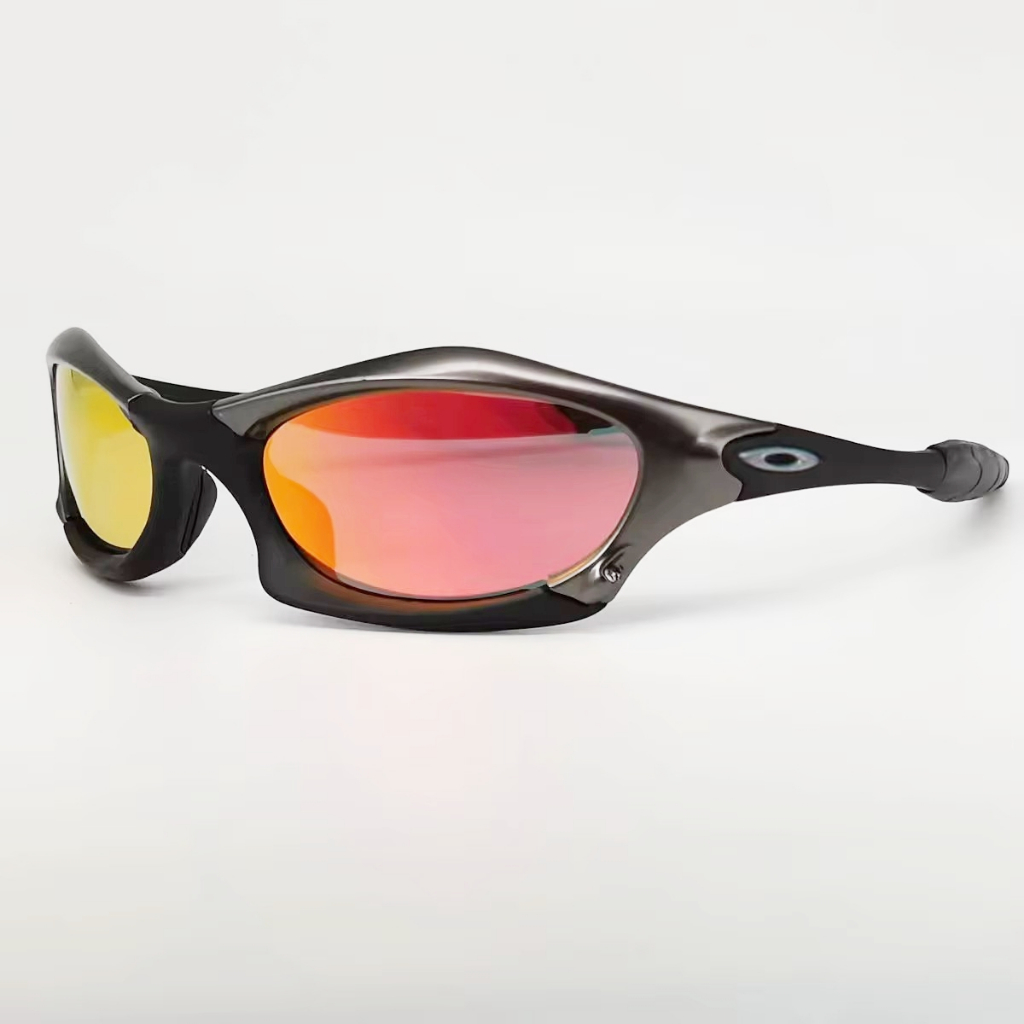 KACAMATA GAYA OKLEY SPLICE TERBARU LENSA POLARIZED ANTISILAU ANTIRADIASI FRAME POLYCARBONATE KEREN K