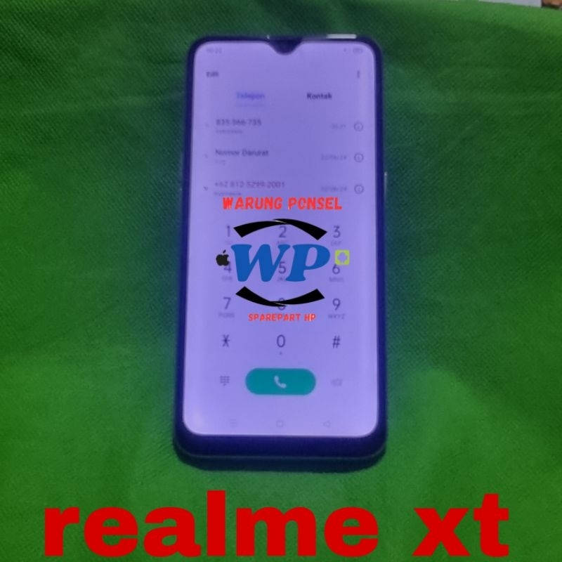 LCD PLUS FRAME REALME XT KW COPOTAN NORMAL MINUS ADA DENT SEPERTI FOTO