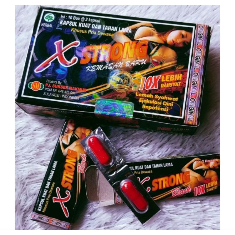 X Strong Kapsul Original