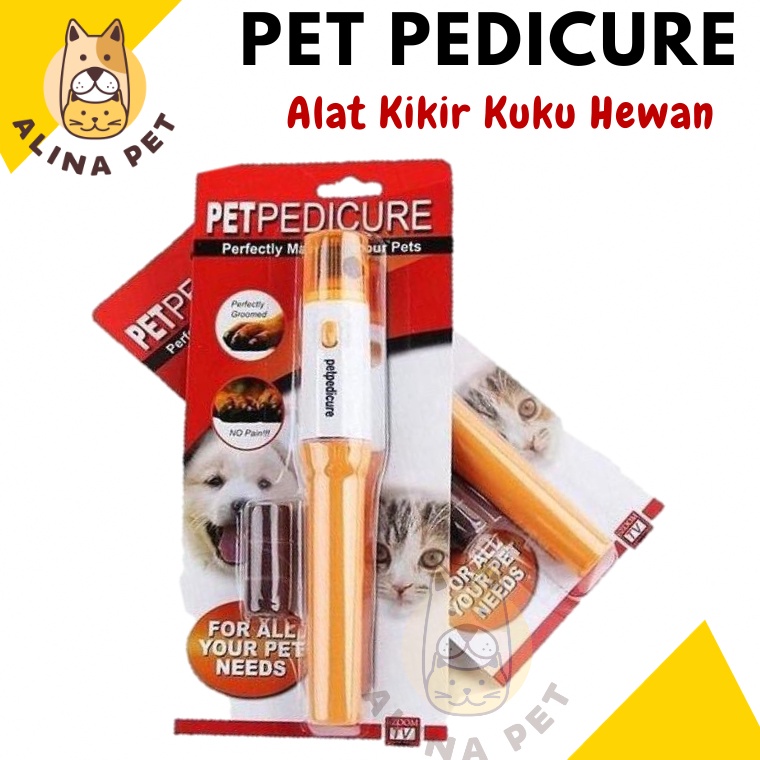 KODE Y47N Pet Pedicure Alat Kikir Kuku Anjing Kikir Kuku Kucing Kikir Kuku Hewan Gunting Kuku Hewan
