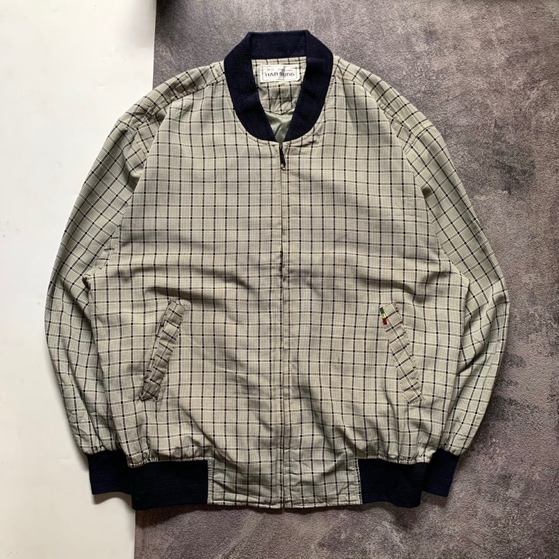 Casual Tartan Jaket Hangsuun