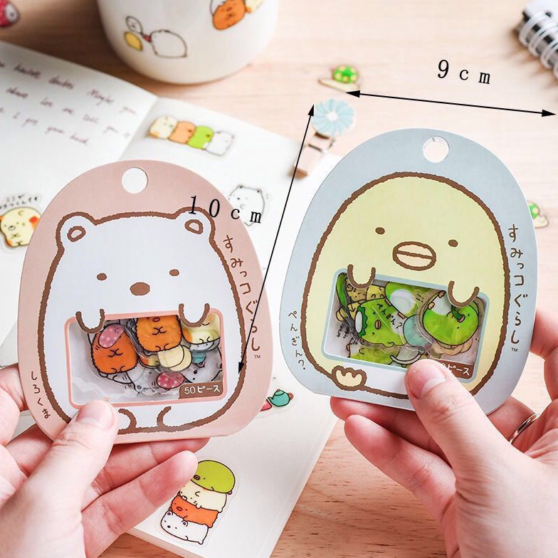 

SERENTAK CODTT5PCS STIKER VIRALSTICKER SUMIKKO GURASHI TRANSPARENT STIKER PLASTIK TRANSPARAN AESTHETIC LUCU
