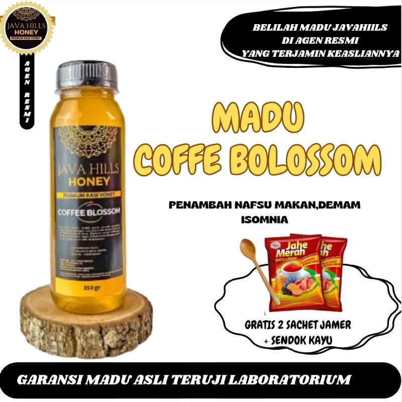

MADU COFFE BOLOSOM Javahiils Honey Delay speach Demam sariawan Nafsu Makan Halal Original 100% asli Murni pure Natural ujilab Laboratorium berkualitas Premium Segar