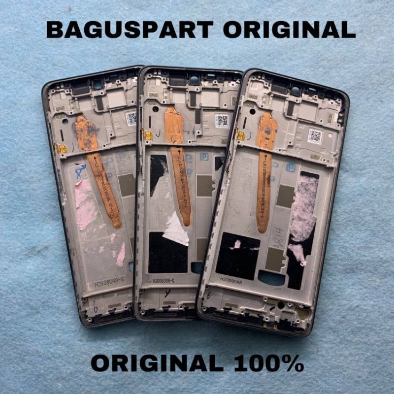 FRAME MIDDLE TULANG TENGAH RANGKA LCD XIAOMI POCO POCOPHONE X3 PRO / X3 NFC ORIGINAL COPOTAN