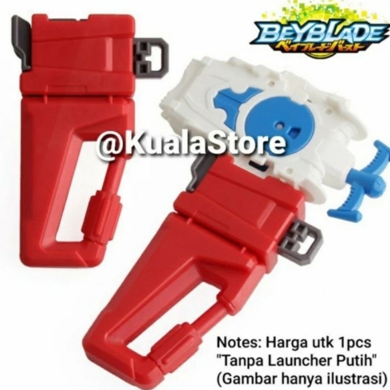 KODE P47D Beyblade Burst Handle Grip Launcher Pegangan Gangsing Bey Grip Ripcord