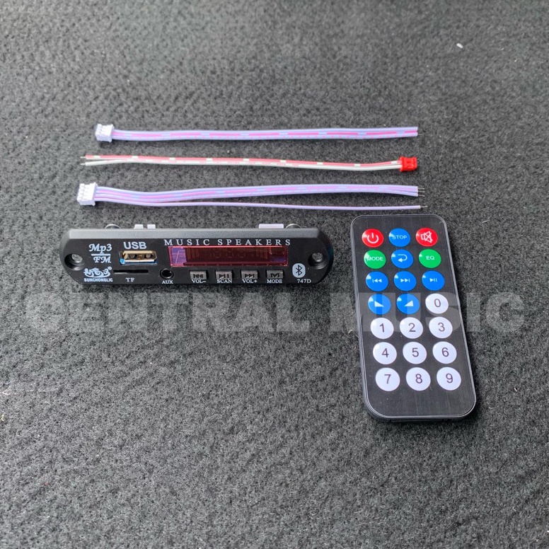 MODUL BLUETOOTH KIT MP3 PLAYER SUNCHONGLIC 3 KABEL KUALITAS TERBAIK j W8T5