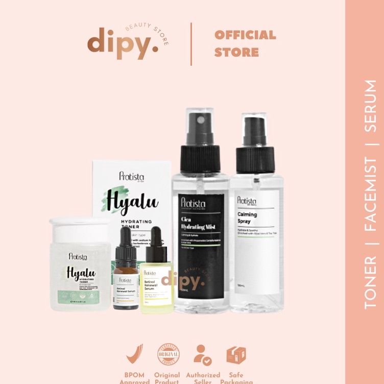 KODE F58V Official Outlet PRATISTA  Facemist Calming Spray Cica Hydrating Mist Hyalu Toner Serum Ret