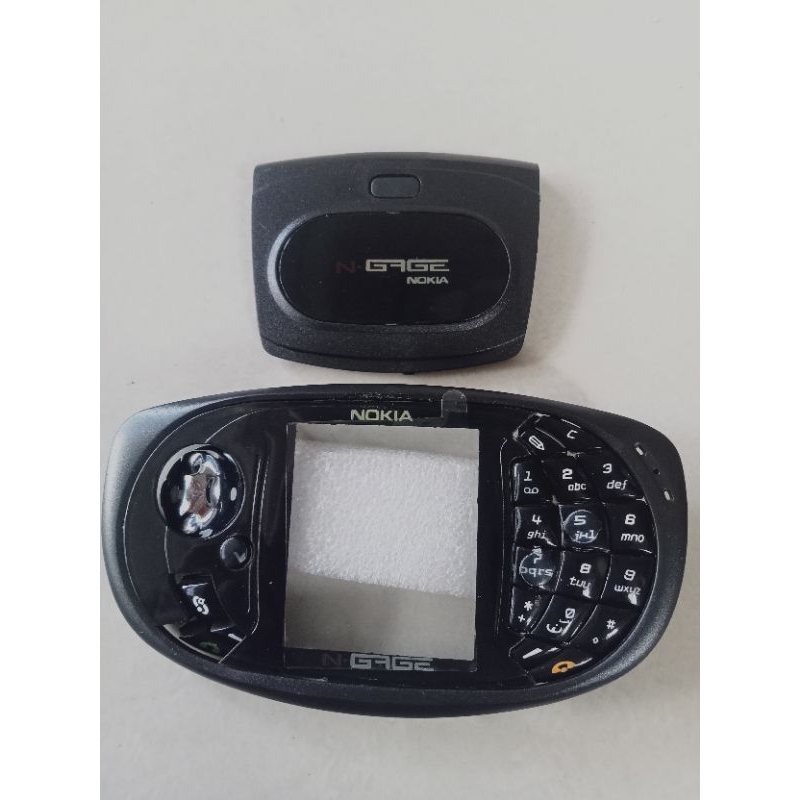 casing Nokia ngage qd QD logo full Hitam
