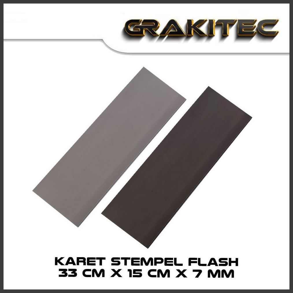 

Karet Stempel Flash 33 CM X 15 CM X 7 MM GRAKITEC o J7X6