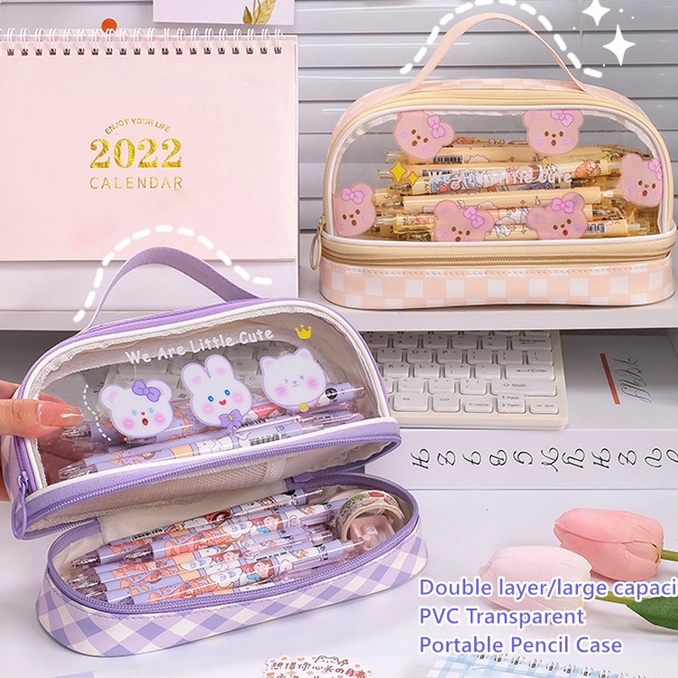 

Tempat Pensil Transparan TerbaruTas Pensil Kartun Yang LucuPensil Case Kapasitas Besar 2 Lapis f LX3