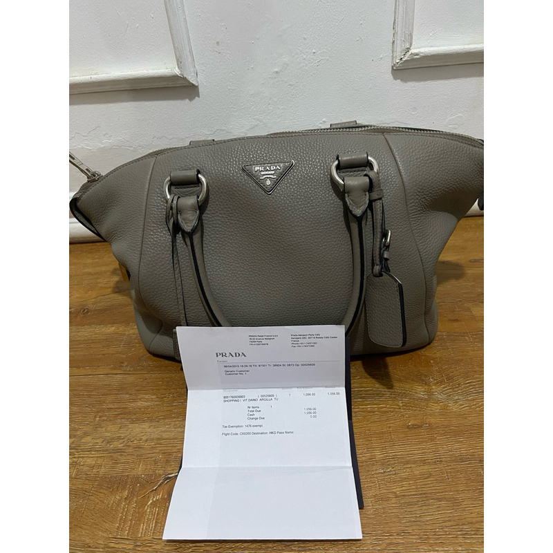 TAS BRANDED PRADA SECOND