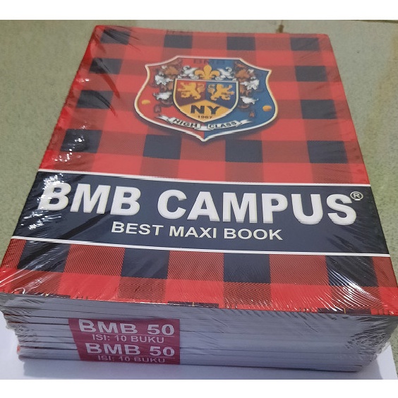 

Buku Tulis BMB BMC Campus 5 lembar 1 Pack 1 Buku w D8A7