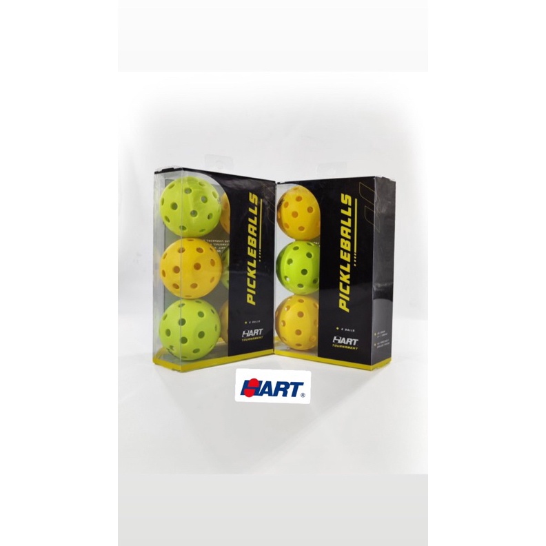 bola pickleball HART TURNAMENT isi 6 dengan 4 lubang c F5G7