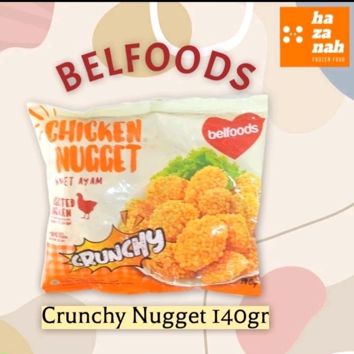 

Belfoods Crunchy/Crispy Nugget 140g