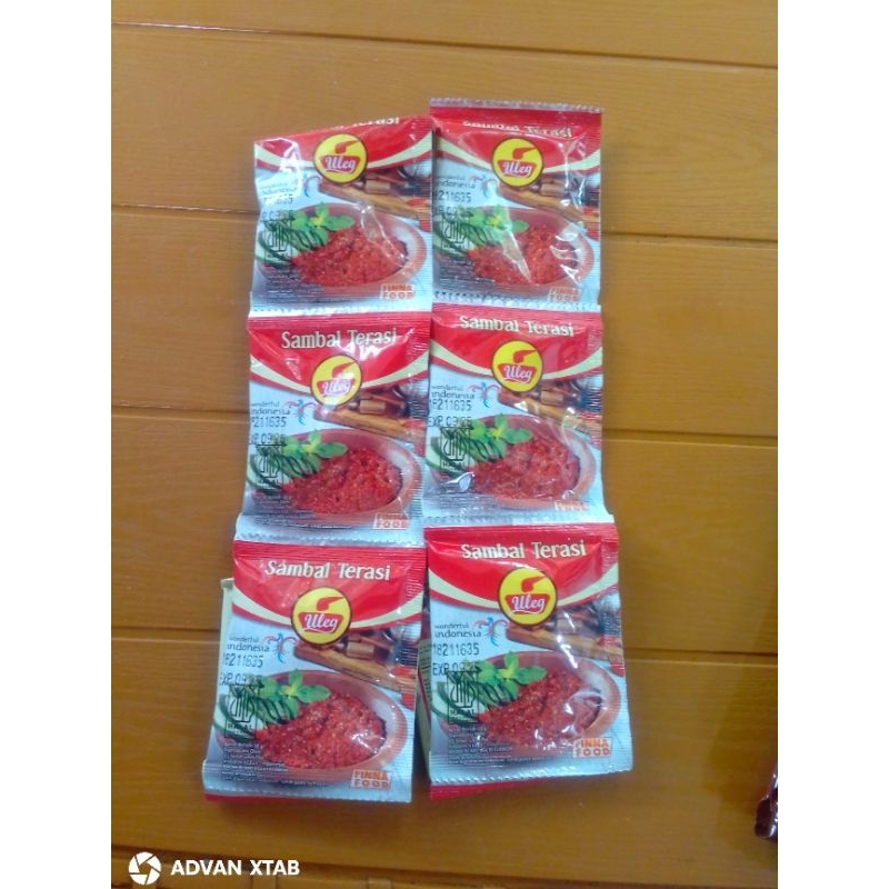 

Finna Uleg Sambal Terasi Sachet per 1 pc