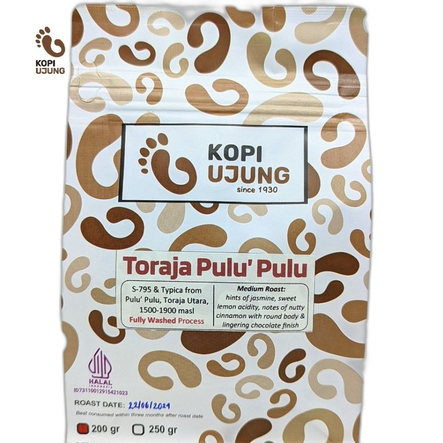 

Kopi Ujung Arabica Toraja Pulu' Pulu 200gr