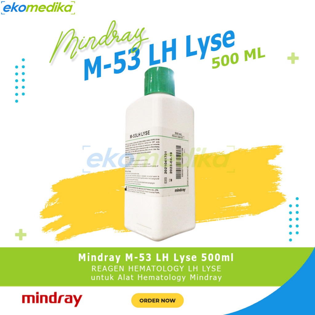 Reagen Hematology LH Lyse M53 Mindray 500ml / Reagen 5diff Mindray M-53 LH Lyse