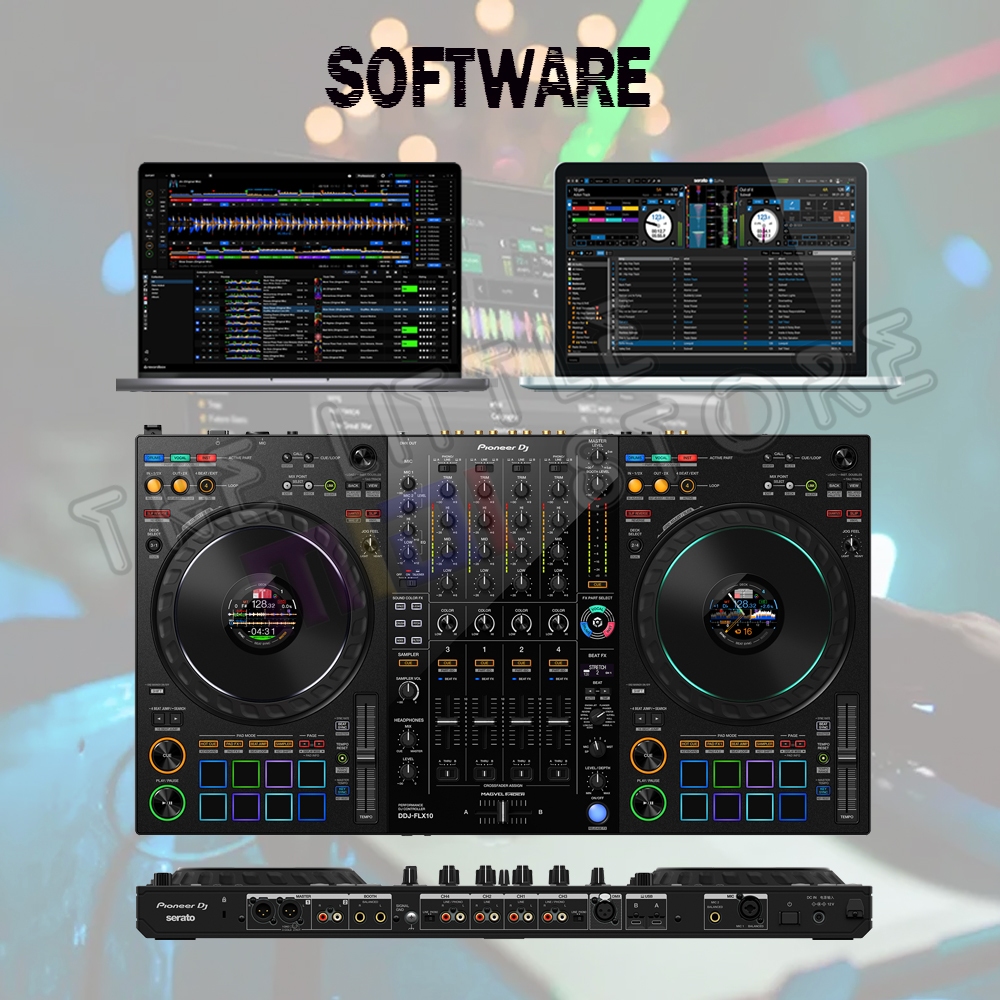 DDJ-FLX10 DDJFLX10 DDJ FLX10 4-channel DJ performance controller for multiple DJ applications