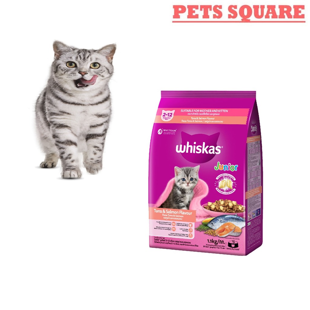 Whiskas Junior Tuna Salmon 1.1kg