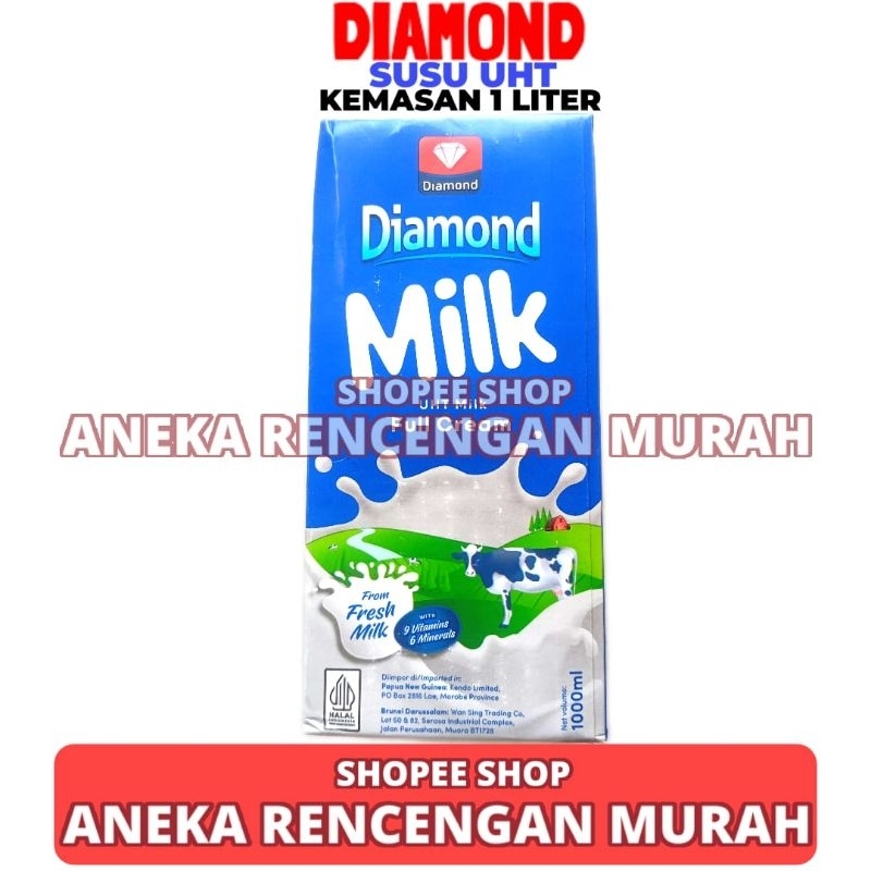 

Susu UHT Merk Diamond Kemasan 1 Liter