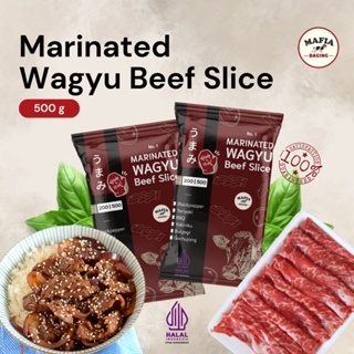 

Marinated Wagyu Beef Slice 500 gr