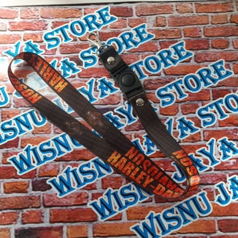 

lanyard tali idcard layer tali gantungan herley Davidson