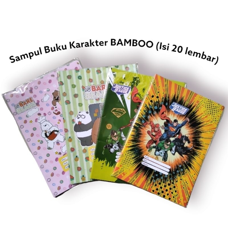 

Sampul Buku Motif Kuarto Karakter BAMBOO (Isi 20 lembar)