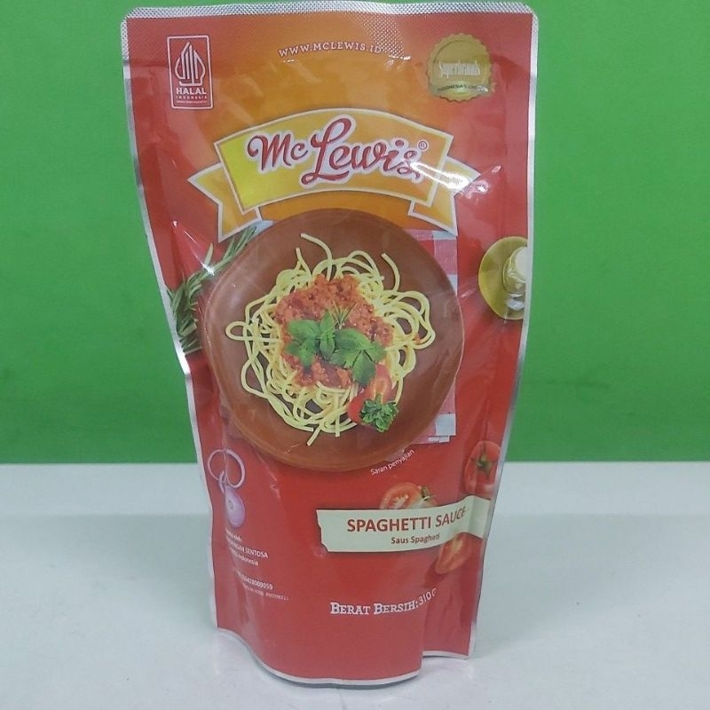 

Mc Lewis Saus Spagheti 310gr