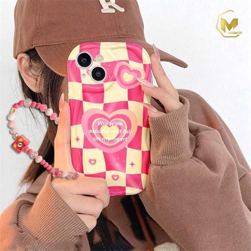 GL046 Premium Case Melting Cute Bracelet Softcase / Casing Hp For SAMSUNG A17 A52 A53 A36 A21S A26 A