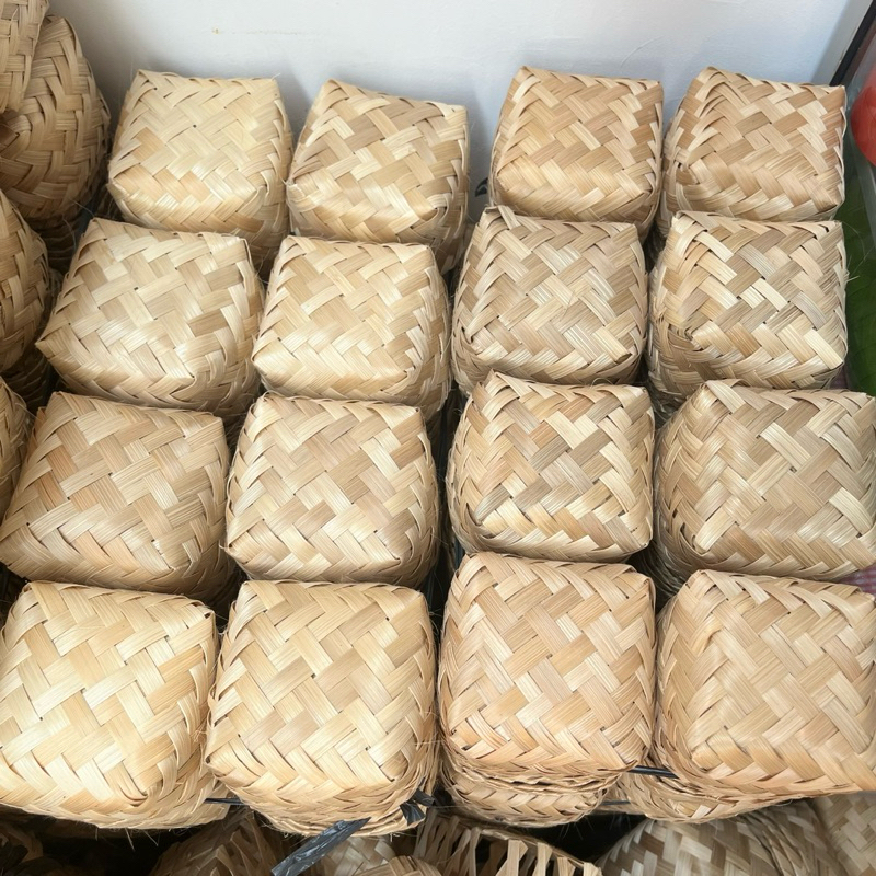 Besek bambu 8x8 100 pcs/ 50 pasang