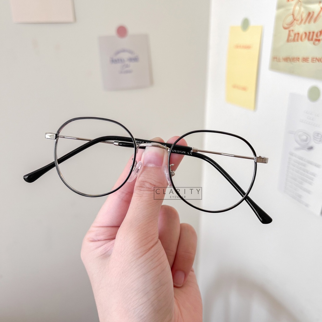 CLARITYEYEWEAR #28114 Frame Kacamata Pria/Wanita Fashion Korea