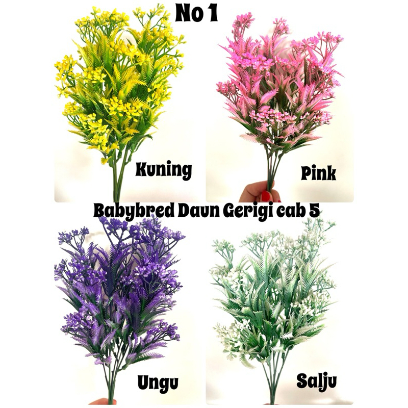 Bunga Plastik / Bunga artificial plastik / Bunga Variasi PLastik