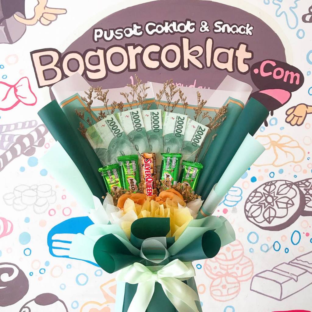 

Money Bouquet Green Choco
