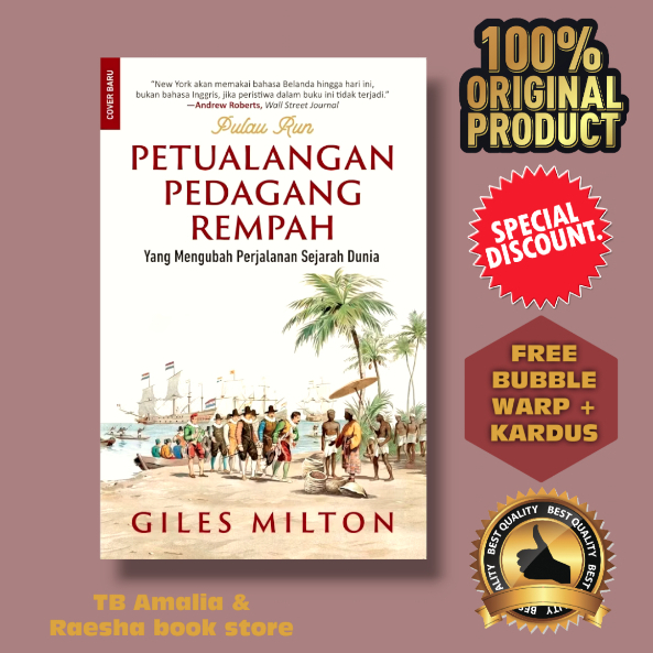 Buku Pulau Run - Petualangan Pedagang Rempah - Giles Milton