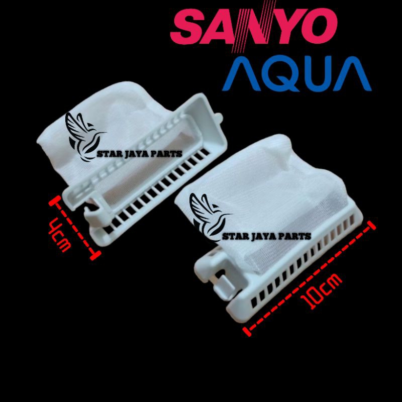 Filter Saringan Mesin Cuci SANYO AQUA / AQUA JAPAN 2 Tabung