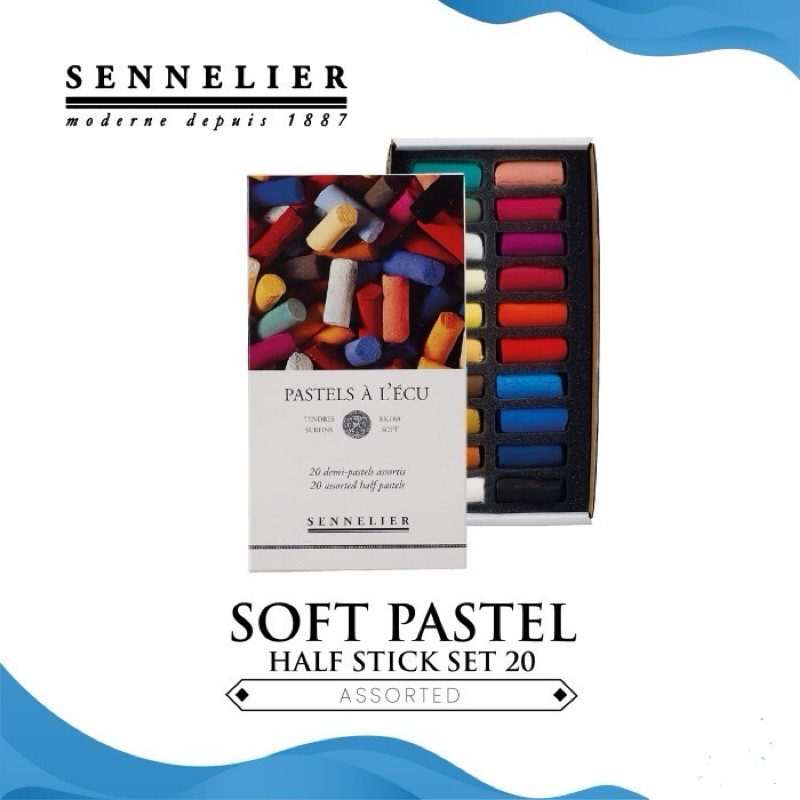 

sennelier soft pastel 20 warna murah