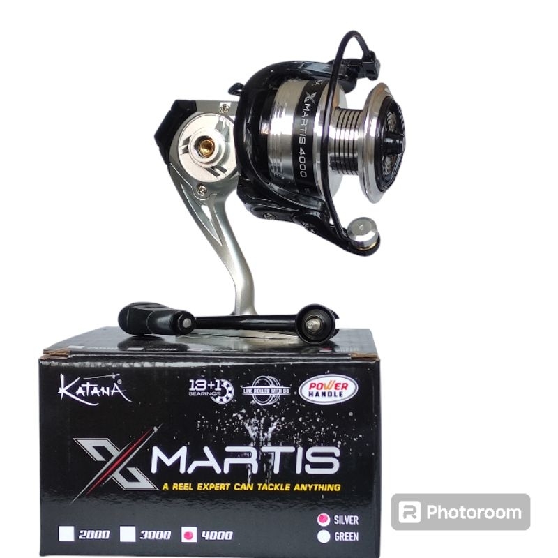 Reel katana Xmartis X-martis 3000 4000 power handle