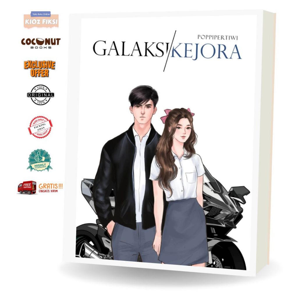 Novel Galaksikejora & Ravispa | Poppi Pertiwi | Coconut Books [Original]