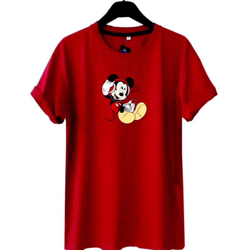 Kaos Mickey Mouse S-XXXXL Jumbo Big Size Oversize & Size Anak 2-10tahun Kaos Pria Kaos Anak Kaos Wan