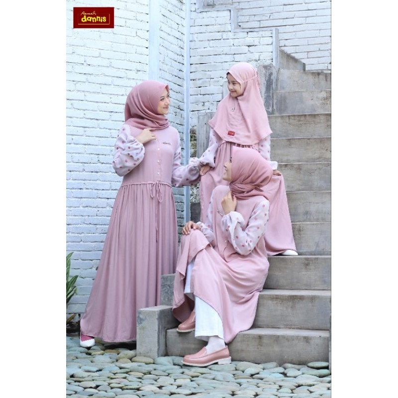 DANNIS 2026 Couple D'PINKAN Mom n Girl