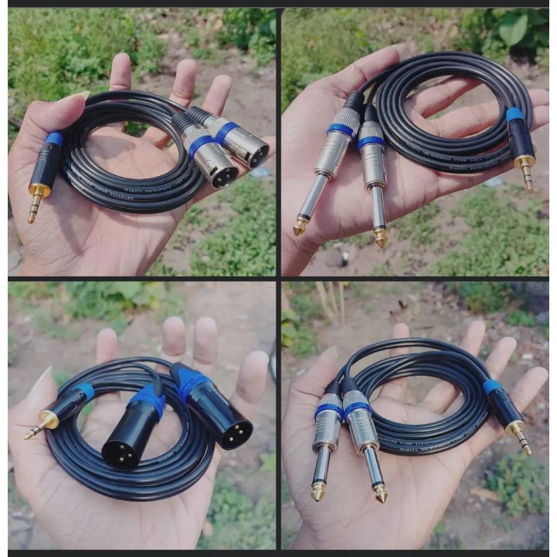 KODE F32H kabel hp ke mixer makita ke equalizer ke crossover ke power jack canon jek akai xlr male k